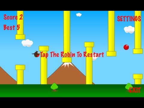Simple Flappy Robin Cocos2dx v3 Android #20 High Score