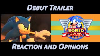 Sonic Mania / Project Sonic 2017 Debut Trailers - Reaction and Opinions