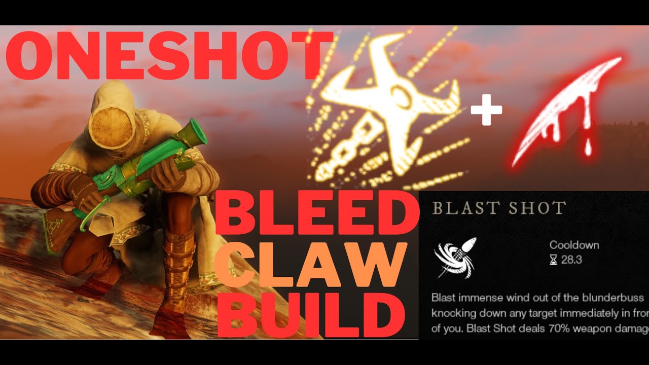 How to ONESHOT your enemies like a boss, New World Claw Bleed build.