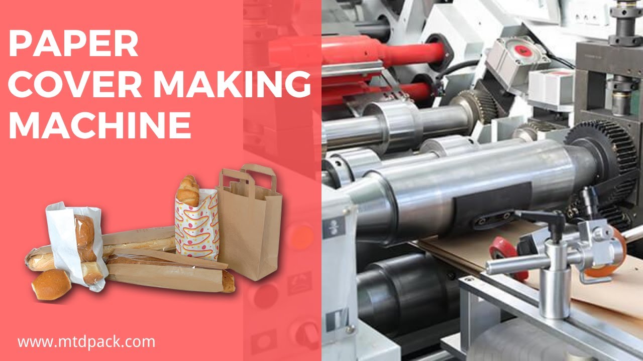 Paper Cover Making Machine (All Types of Bags) (2022) YouTube