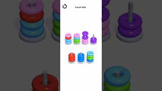 Hoop Stack - Color Puzzle Game Level 435