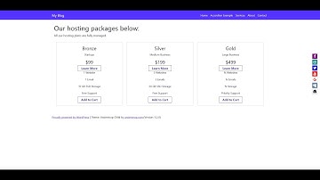 Pricing Table using ACF Pro HTML & CSS on WordPress Tutorial