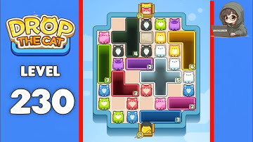 Drop The Cat level 230 solution 