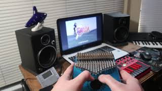 Zelda-Saria's Song/The Lost Woods on Kalimba