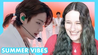 BTS 방탄소년단 performs BUTTER + DYNAMITE on Good Morning America GMA 2021 SUMMER CONCERT SERIES REACTION