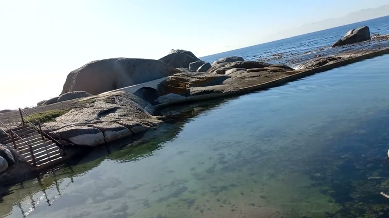 Millers Point tidal pool on the False Bay coast not to far from Cape Town
