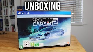 PROJECT CARS 2 COLLECTOR'S EDITION UNBOXING