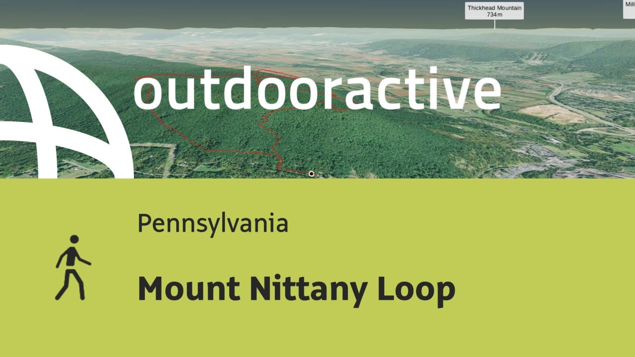 hiking trail in Pennsylvania: Mount Nittany Loop