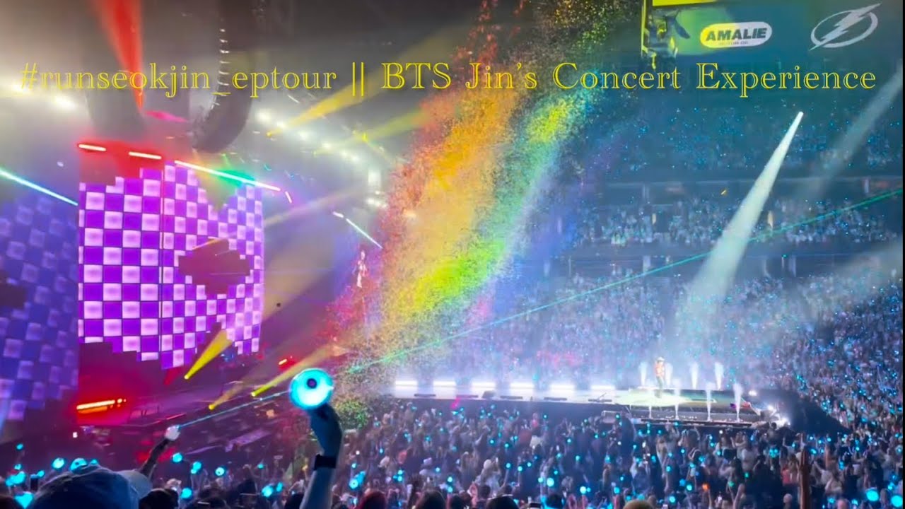 I Went to BTS Jin’s Concert  || FLORIDA || #runseokjin_eptour || BTS || BTS ARMY || YoursTrulyConnie