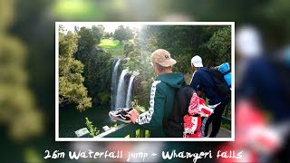 26m Waterfall jump - Whangarei Falls