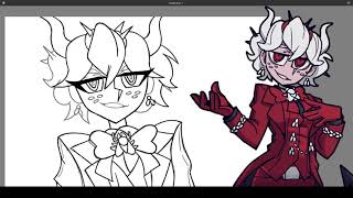 Beelzebub Speed Drawing (Helltaker)