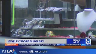 Burglars hit downtown L.A. jewelry store, steal millions in merchandise