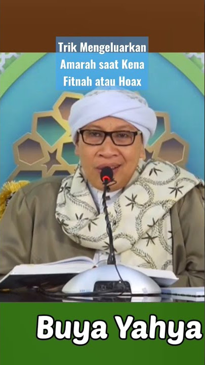 Bolehkah Marah Ketika Difitnah? | Buya Yahya Menjawab