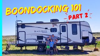 BOONDOCKING (Part 2) | Full Time RV Living| Reset Your Journey