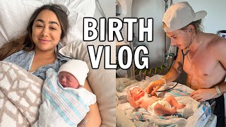 BIRTH OF OUR BABY BOY! Labor &amp; Delivery of our First Baby 2023 Julia &amp; Hunter Havens