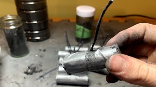Homemade Firecracker Instructional - Using 100% Local Materials
