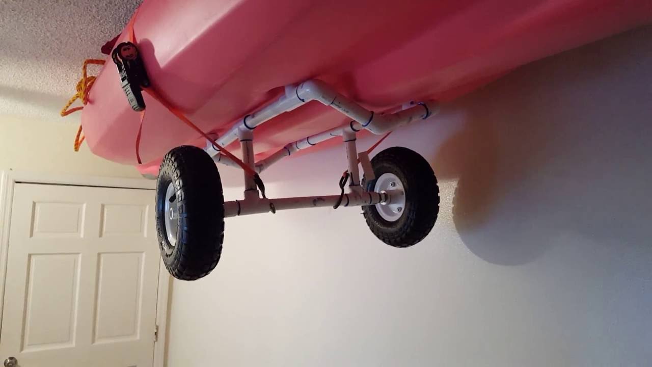 DIY Kayak Cart pvc - YouTube