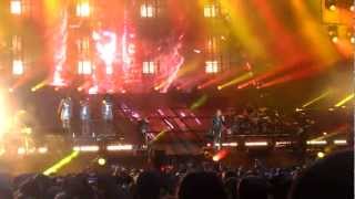 Johnny Hallyday allumer le feu 2012
