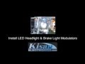Install Kisan pathBlazer and tailBlazer on Harley-Davidson Sportster w/LED