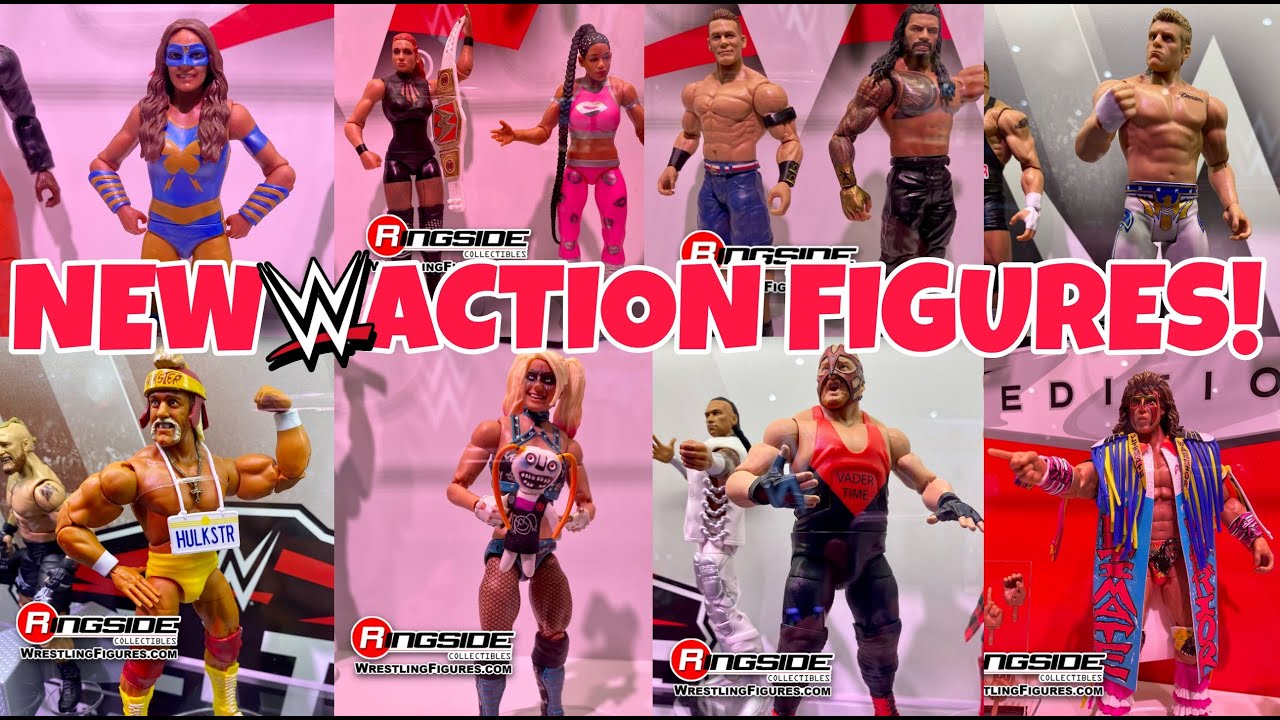 HUGE SDCC 2022 WWE ACTION FIGURE REVEALS FROM MATTEL! NEW ALEXA BLISS