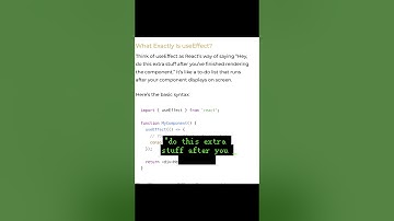 Why Your React Code Crashes When You Fetch Data (useEffect Fix)