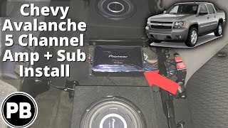 Chevy Avalanche 5 Channel Amp 