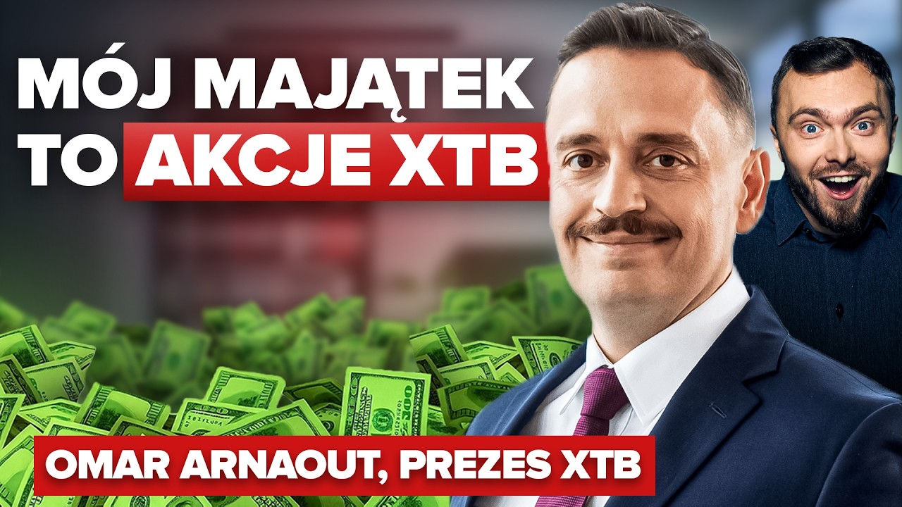 Prezes XTB Omar Arnaout: czy Robinhood zagraża firmie i co będzie przy zakazie CFD?