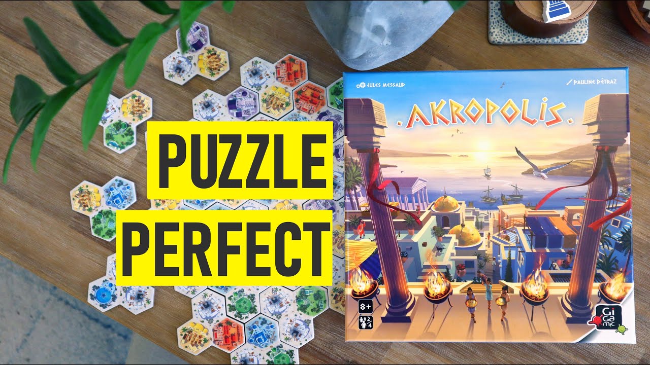 Best PUZZLE Board Game of the Year? - Akropolis