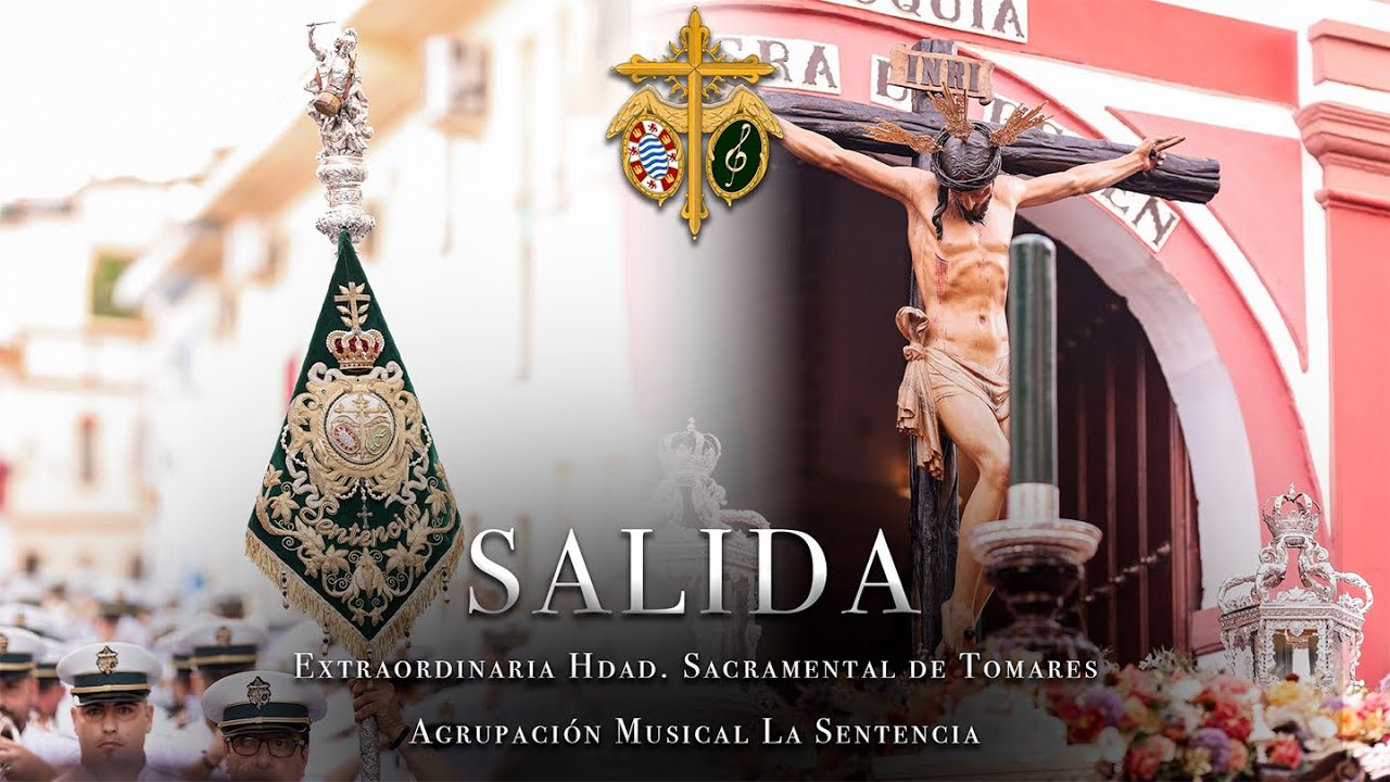 Salida del Stmo. Cristo de la Vera+Cruz | Extraordinaria Vera+Cruz de Tomares 2024 | La Sentencia