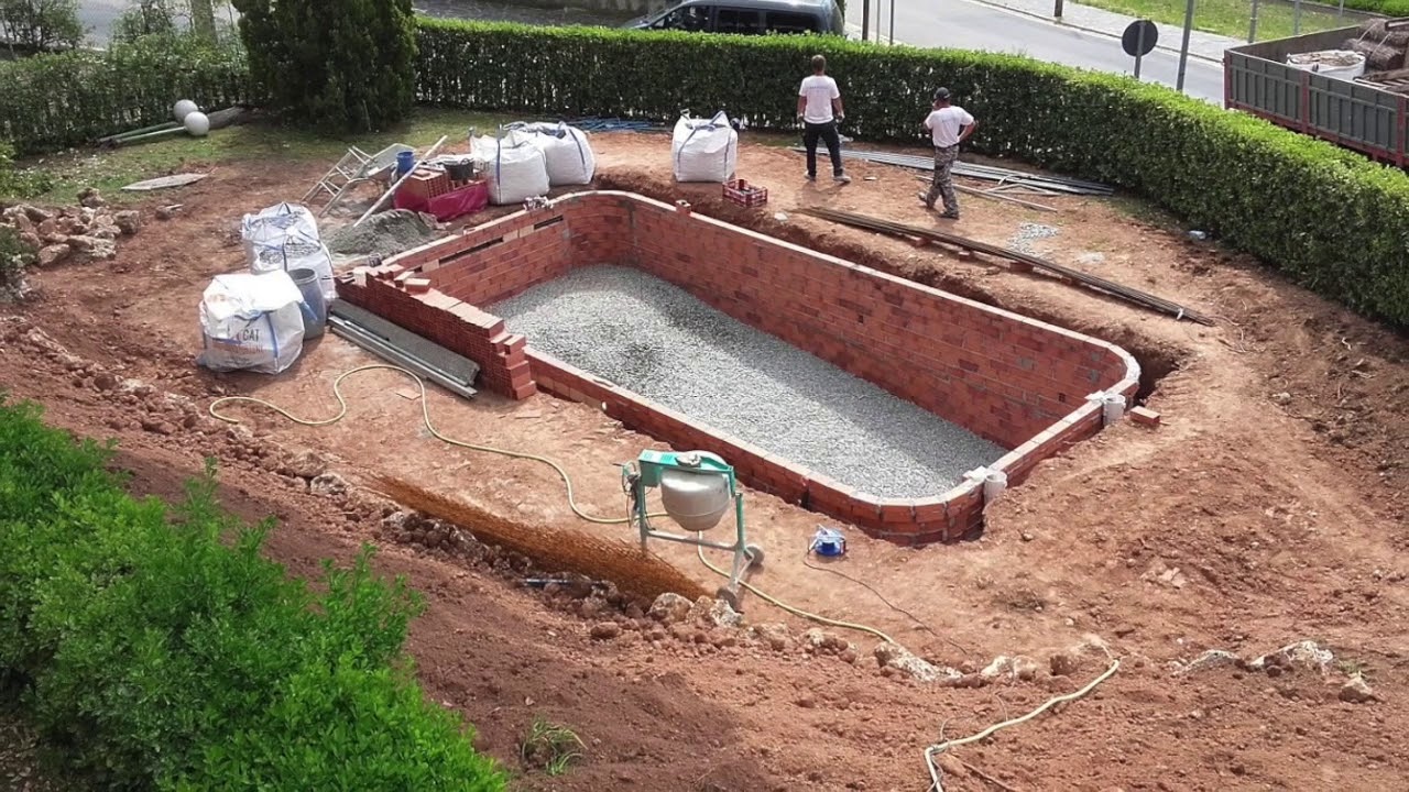 Construcción de piscina de obra paso a paso - Swimming Pool Building  Process - YouTube | Construcción de piscinas, Construccion de albercas,  Piscina de concreto
