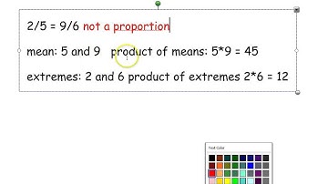 Geometry: Unit 9: Day 1: Ratios, Proportions & Geometric Mean