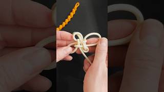 how to tie a Four Leaf Clover Knot Step by step Paracord Tutorial #shortvideo #shorts #short