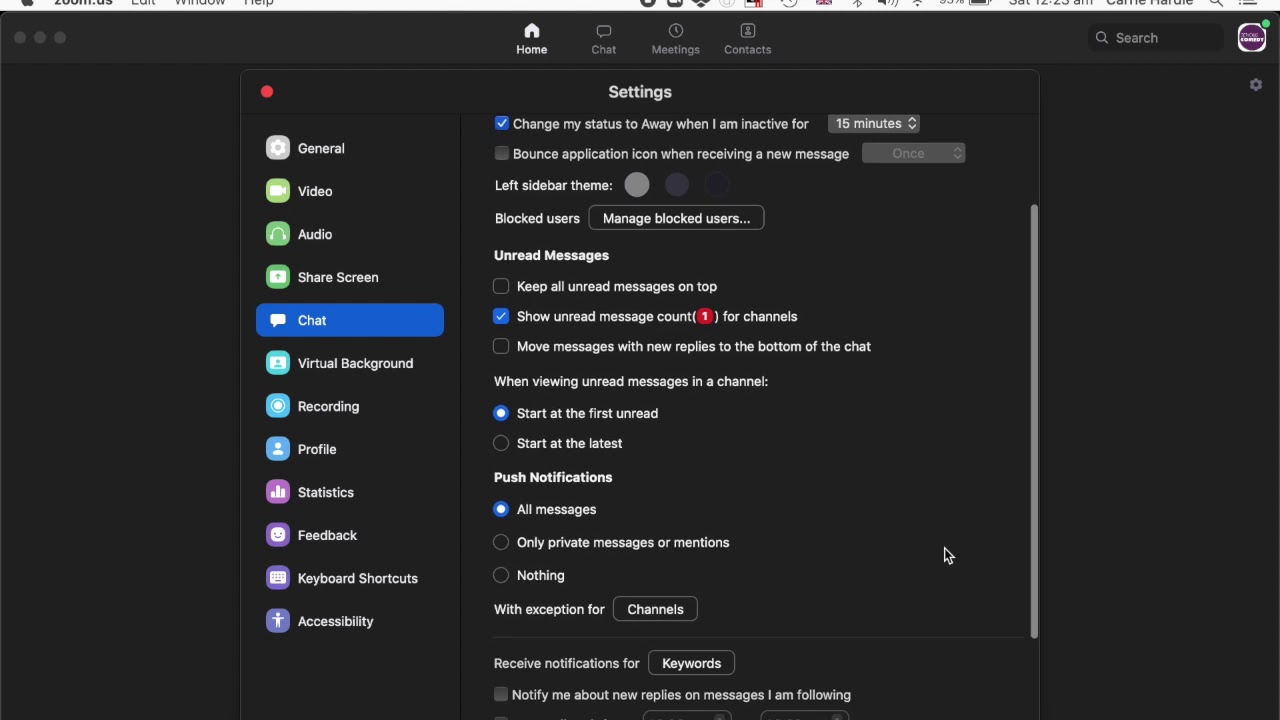 How To Turn Off Chat Notifications In Zoom YouTube