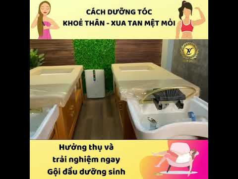 Video Phòng gội đầu dưỡng sinh với hệ thống giường gội chuẩn... - youtube