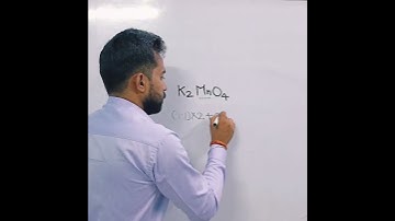 Oxidation number of Mn in K2MnO4 #shorts #youtubeshorts #neet