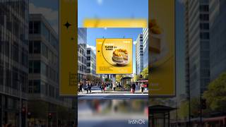 mango 🥭 flavor cake poster design in photoshop #cake poster #graphic design #tranding shorts