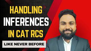 How to Solve Inference Questions in RCs I CAT 2026 | VARC  LIVE  SESSION | 99%ile Approach
