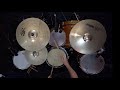 Paiste 402 nickel silver cymbal set 14 hi hats 16 crash 20 ride bugdet cymbals demo mix alloy