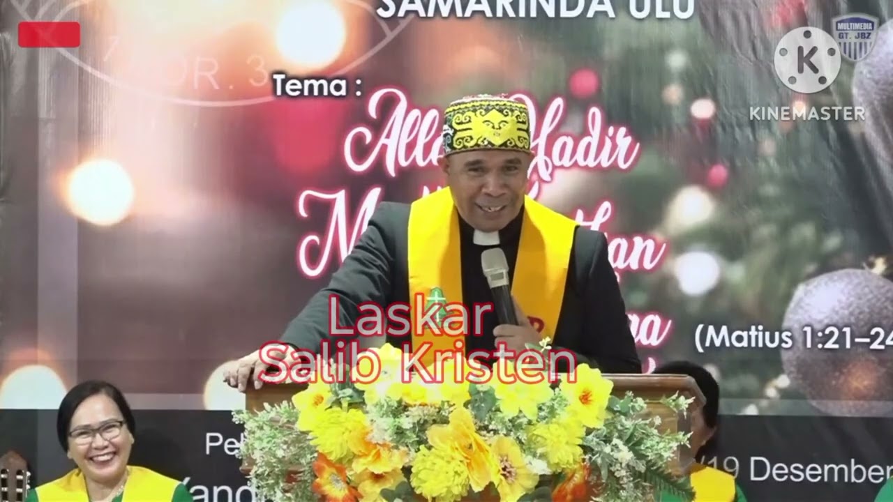 KHOTBAH NATAL TERBAIK & TERLUCU - Pdt. YANDI MANOBE, S.Th - Natal Gereja Toraja di Kalimantan 