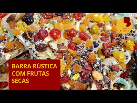 Vídeo: Como Fazer Barras De Frutas Secas