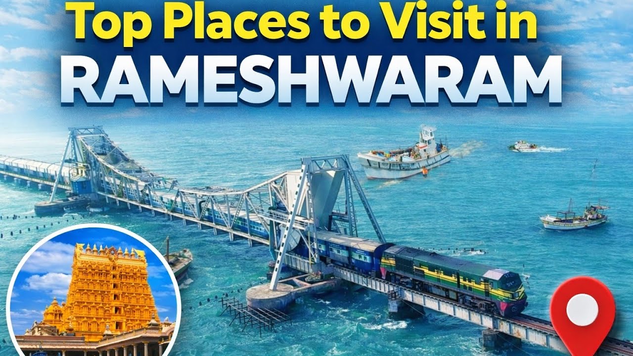 Rameshwaram Tourist Places l Must Visit Spiritual and Scenic Spots l Hidden Places