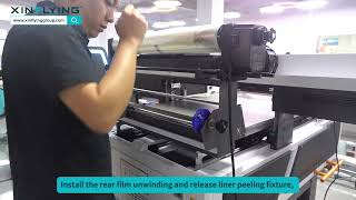 XINFLYING|UV 6090 Visual positioning function and integrated plate and roll printing function
