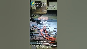 Precision mold parts_CNC Machining #moldmaking #precisionmanufacturing #sparepart #cnc