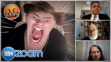 Trolling Zoom Classes....BUT THEY CANT KICK ME