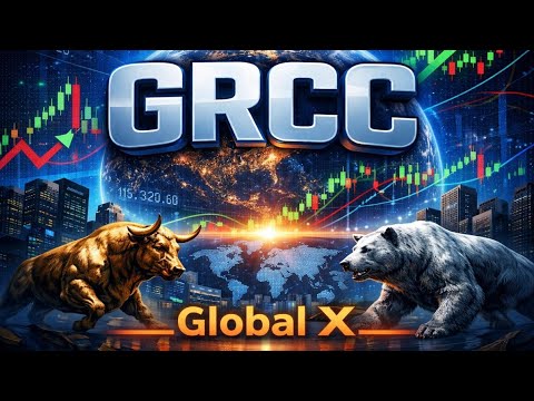 GRCC - Global X Growth Asset Allocation ETF! 9% Yield - Monthly Income