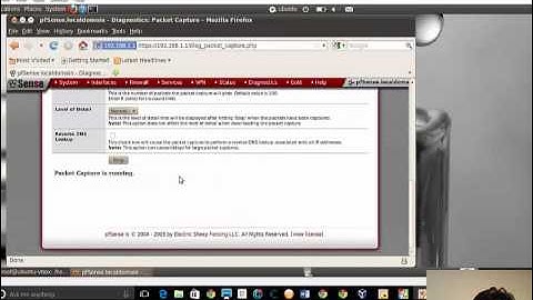 How to use packet capture throughout network using PfSense