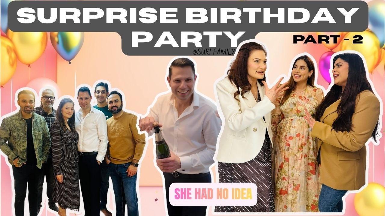 She Had NO IDEA This Was Happening… Birthday Surprise 🎉 | Indian Youtubers UK 