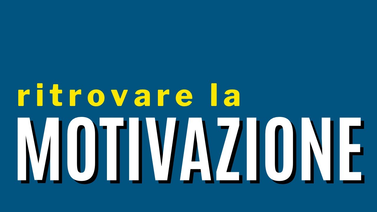4 Ways to Find Motivation Again