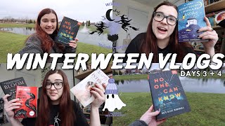 reading an anticipated thriller, it snowed, and reading witchy books 👻❄️ [WINTERWEEN Days 3 + 4]