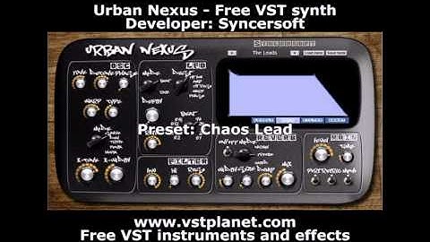 Urban Nexus - Free VST synth - vstplanet.com